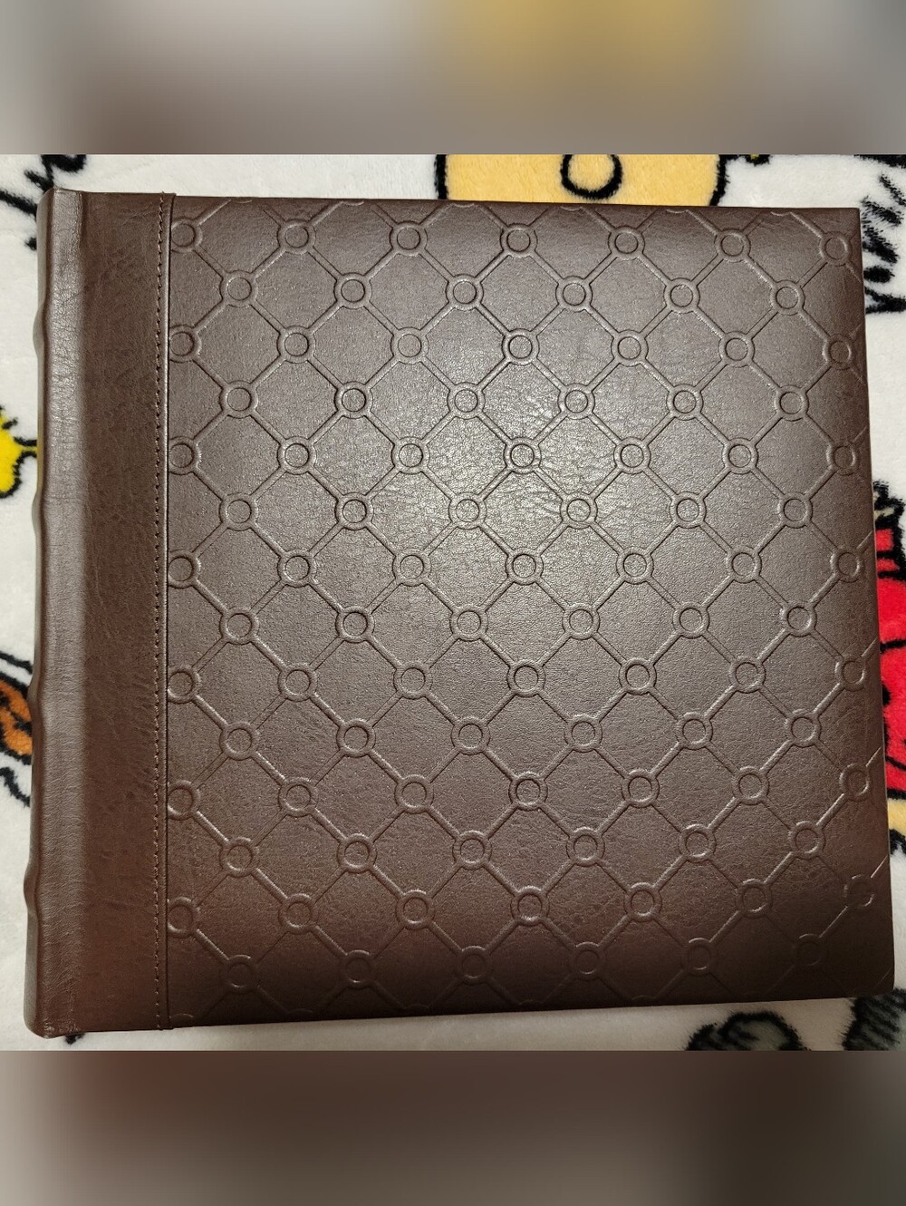 Embossed Brown Photo Album